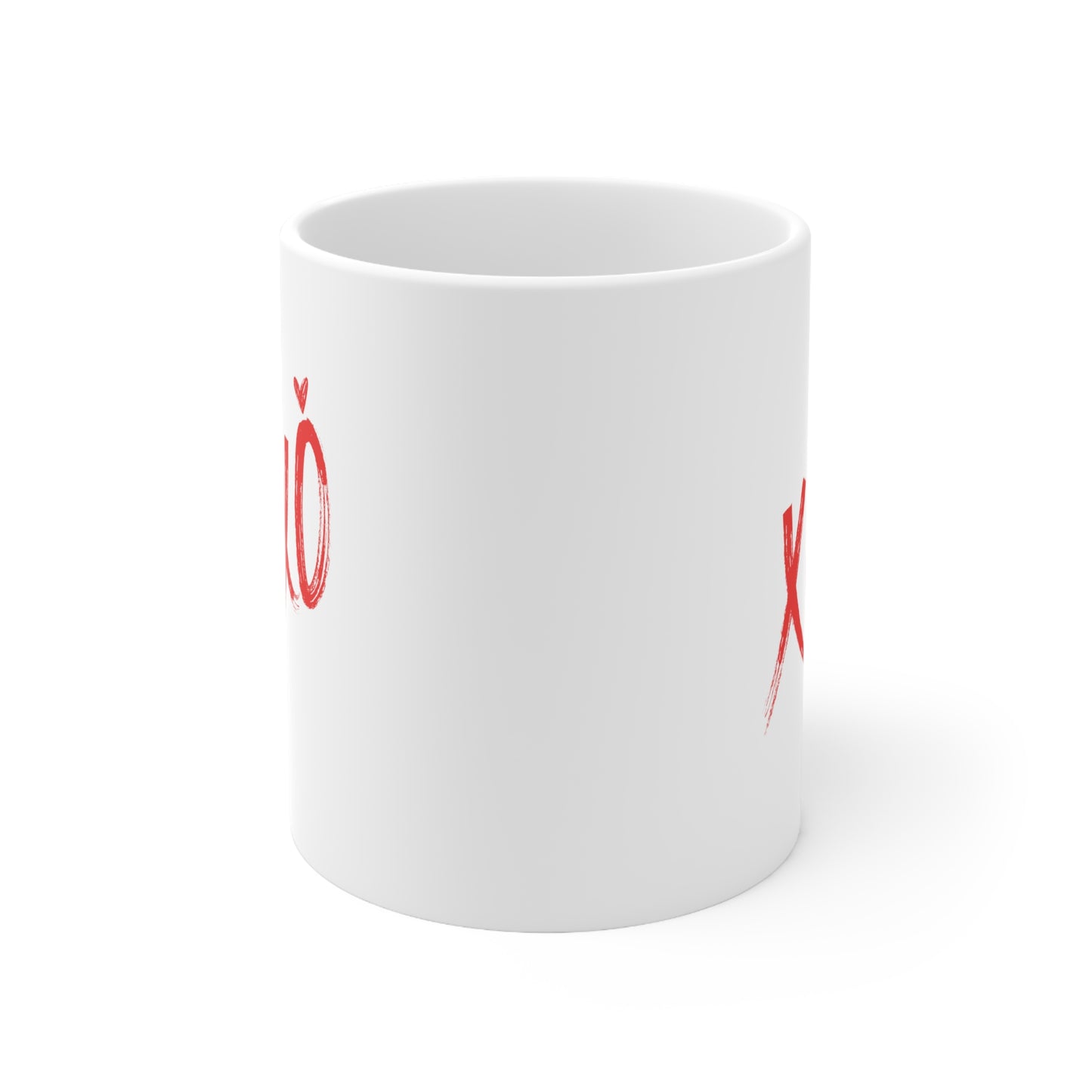 "XOXO" Ceramic Coffee Cups, 11oz.