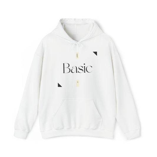 Keep it basic graphic - Heavy Hooded Sweatshirt