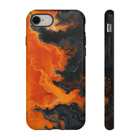 Abstract Lava Phone Cases