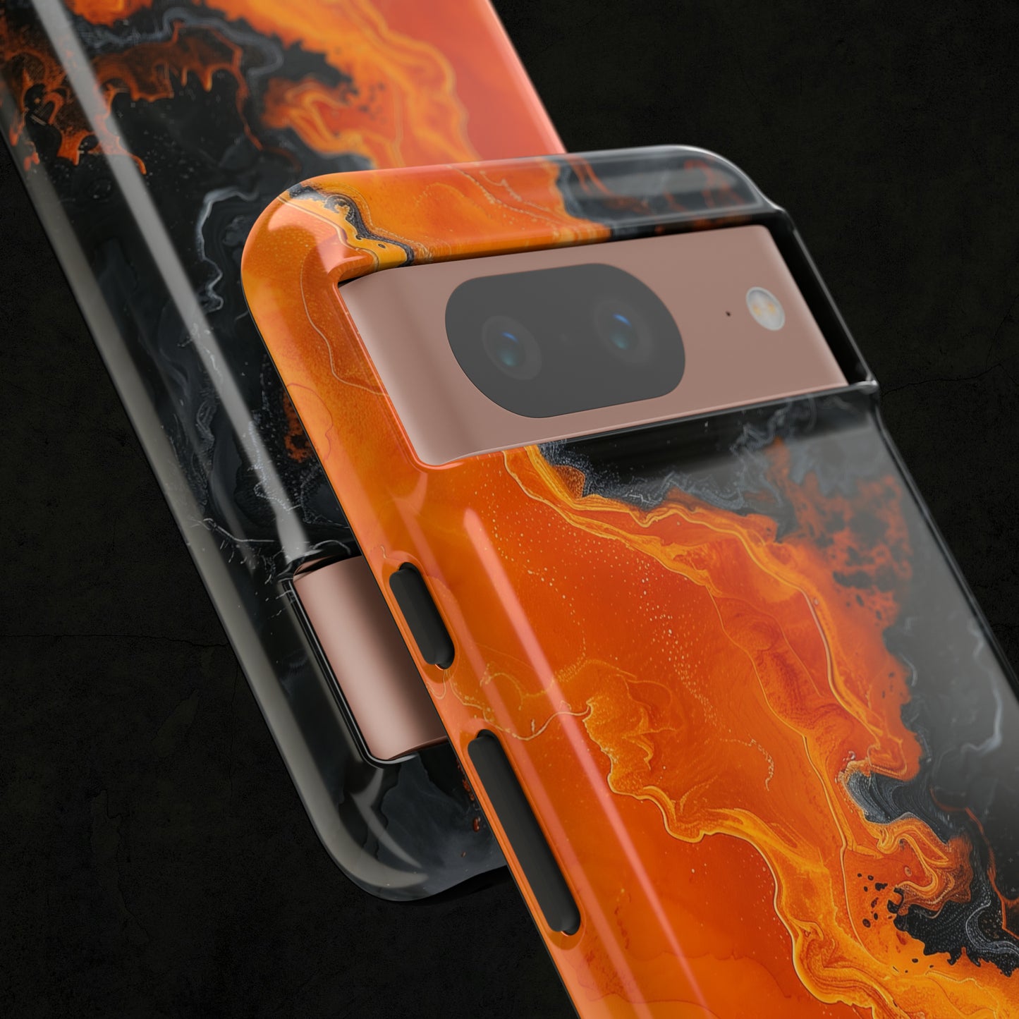 Abstract Lava Phone Cases