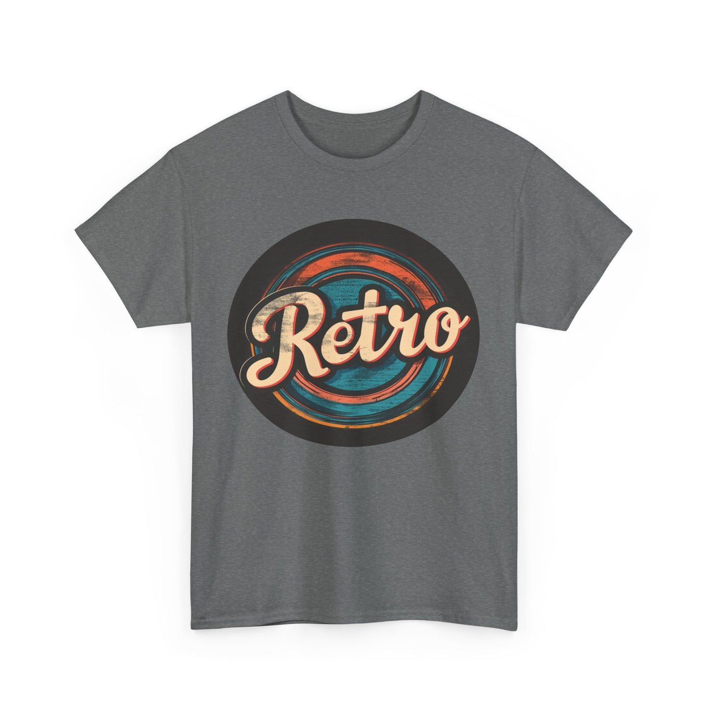 Retro Graphic - Unisex Heavy Cotton Tee