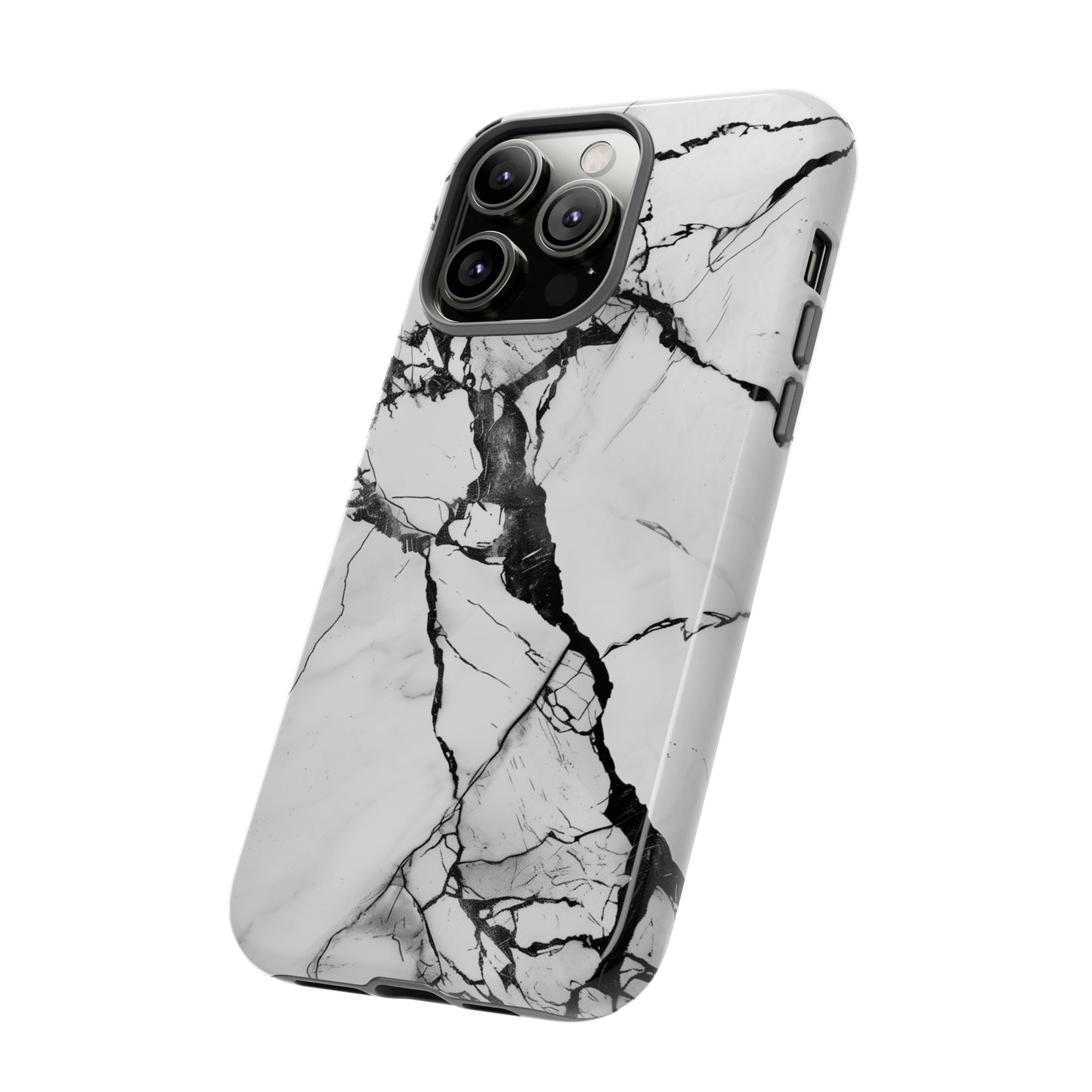 White Marble Phone Cases