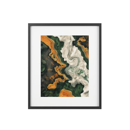 Wall Art, Abstract and Deformed Contours