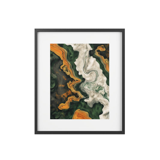 Wall Art, Abstract and Deformed Contours