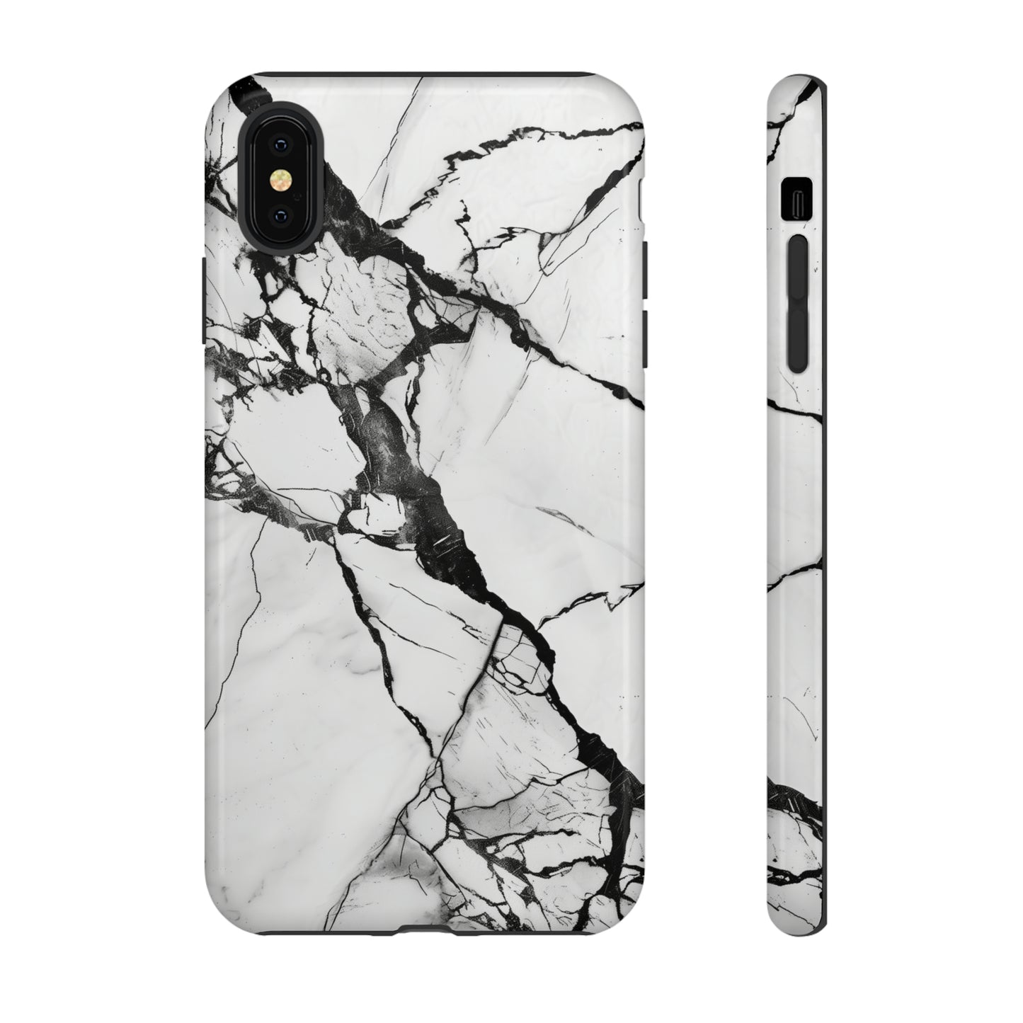 White Marble Phone Cases