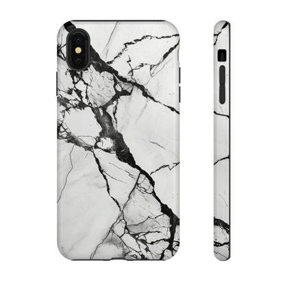 White Marble Phone Cases