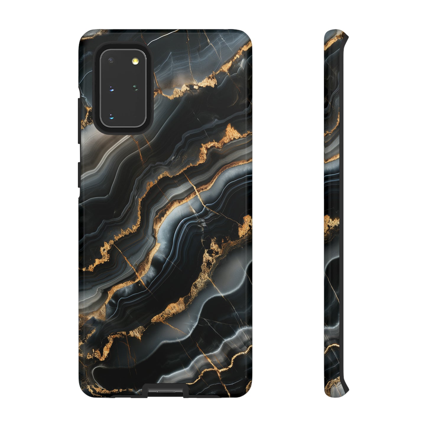 Black Marble Phone Cases