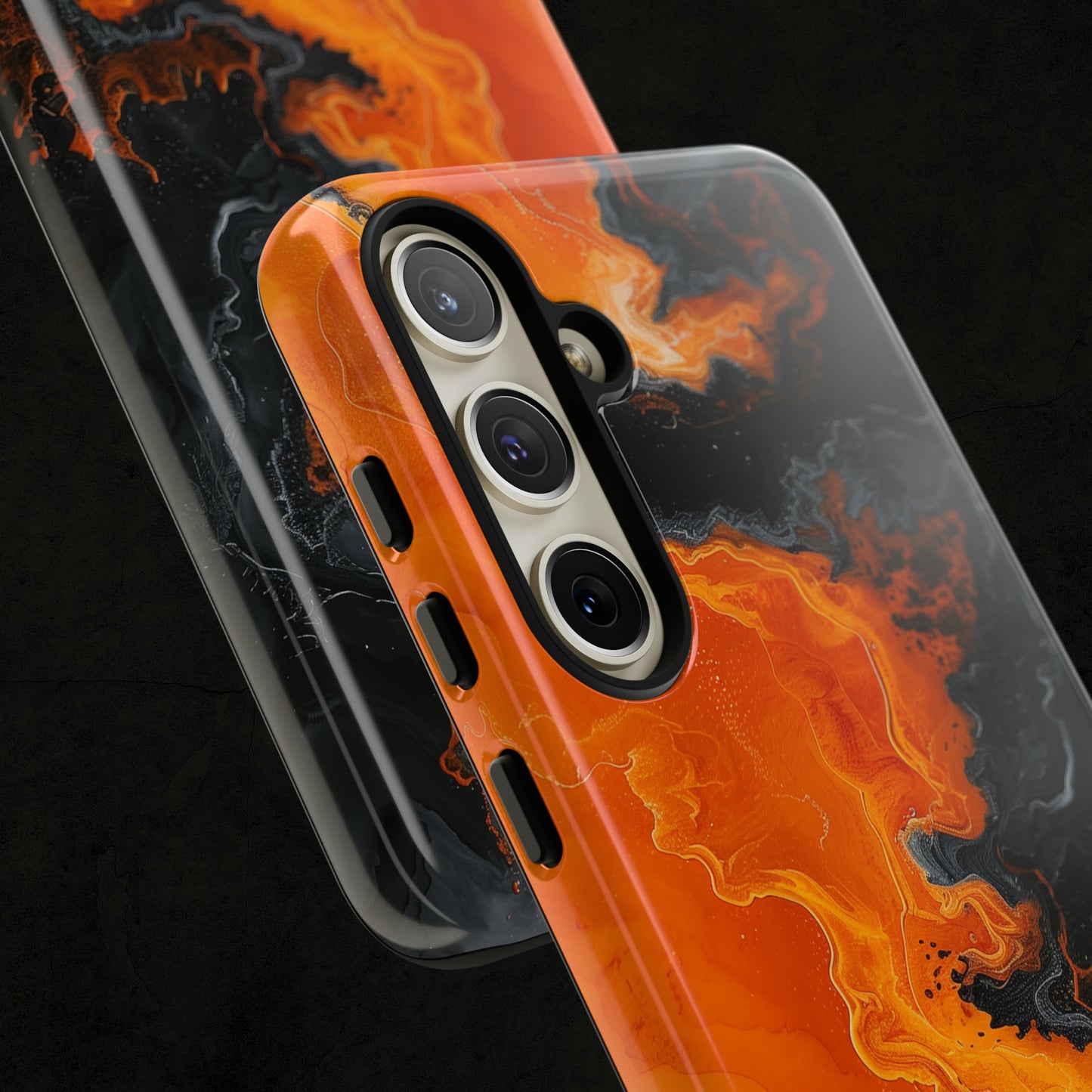 Abstract Lava Phone Cases