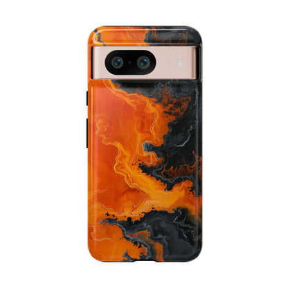 Abstract Lava Phone Cases