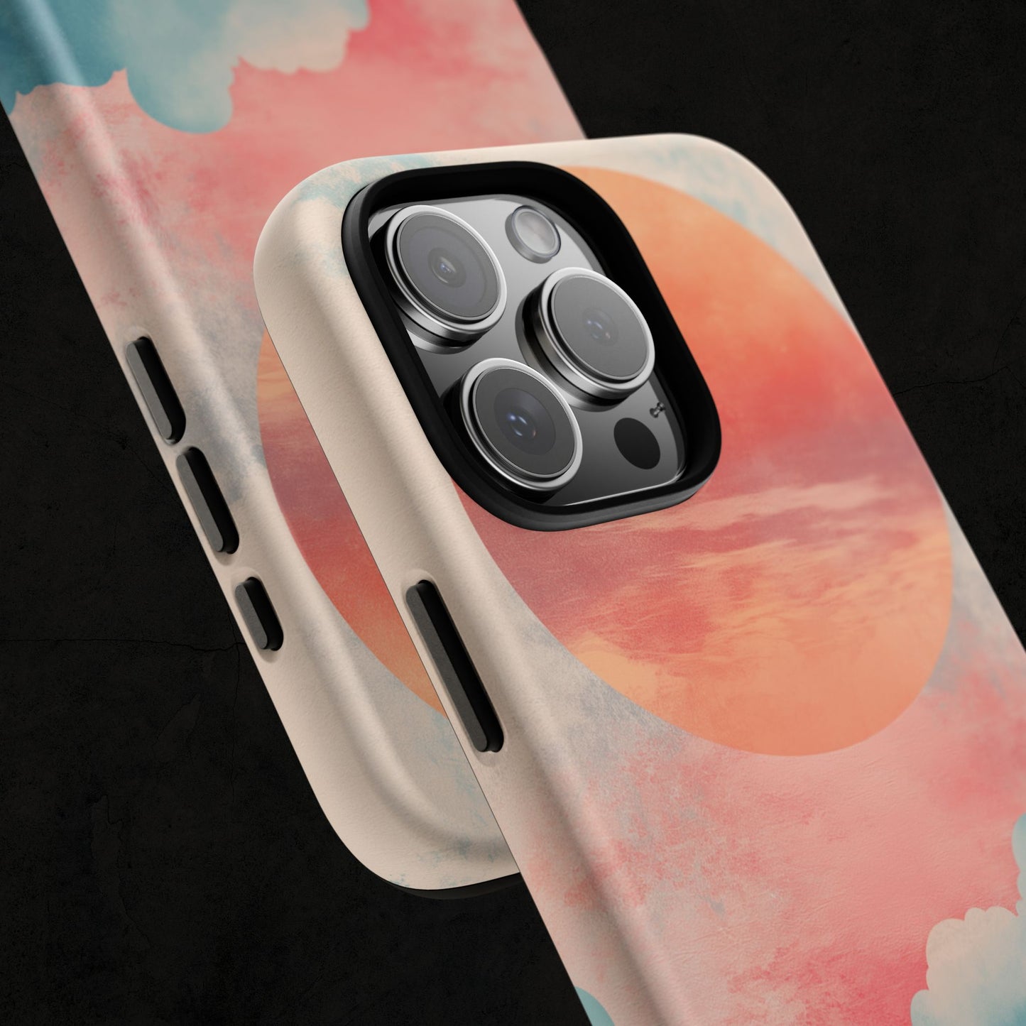 Abstract Sunset & Ocean Phone Cases