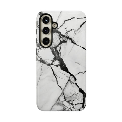White Marble Phone Cases