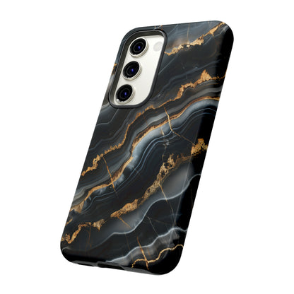 Black Marble Phone Cases