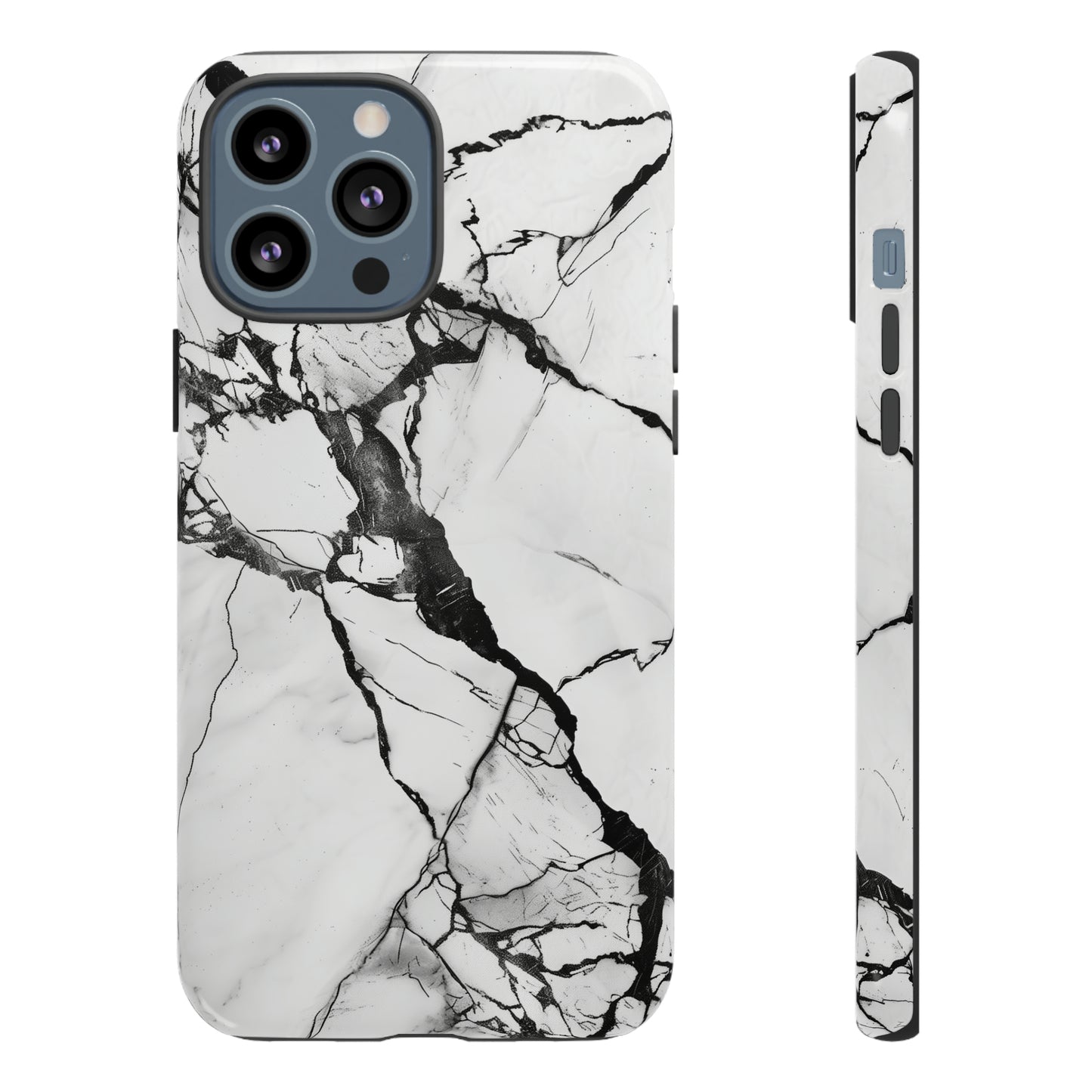 White Marble Phone Cases