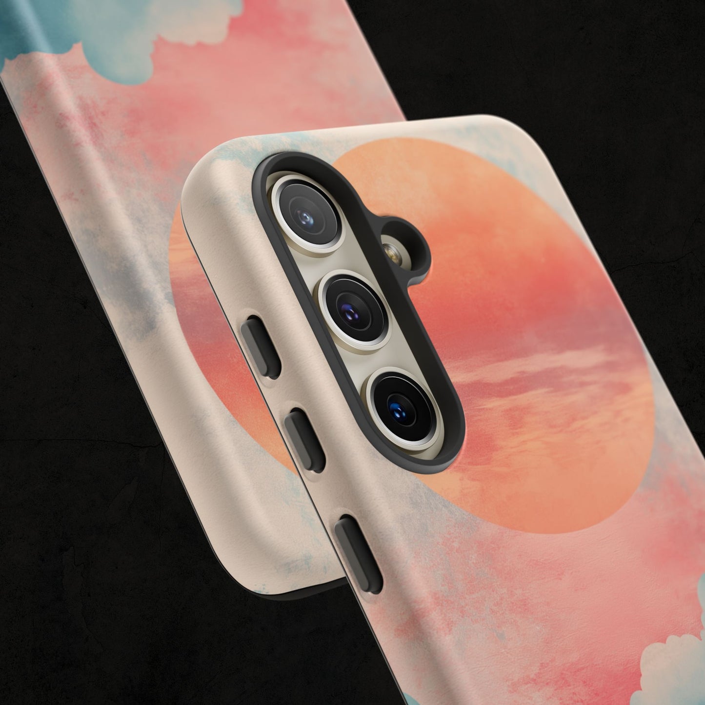 Abstract Sunset & Ocean Phone Cases