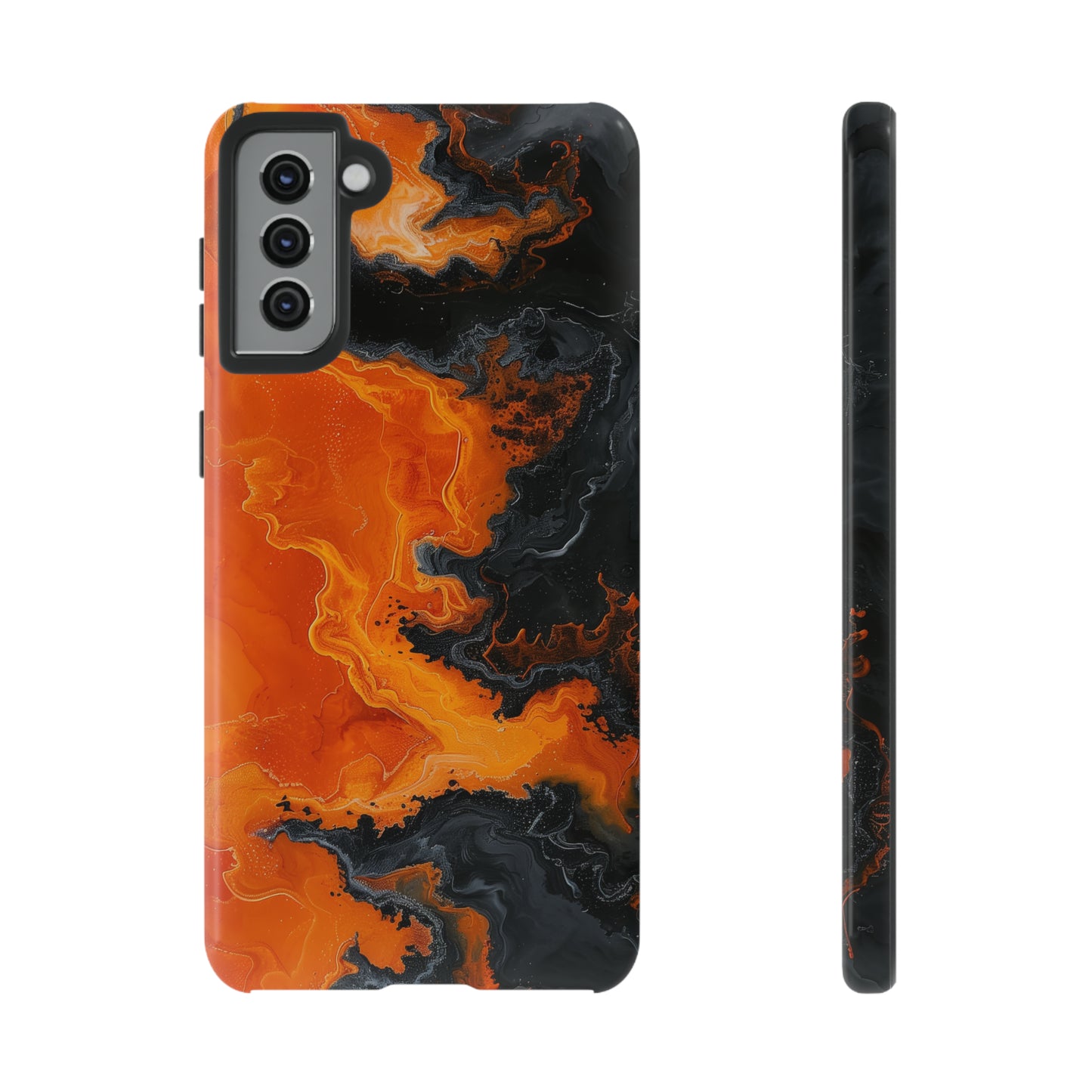 Abstract Lava Phone Cases
