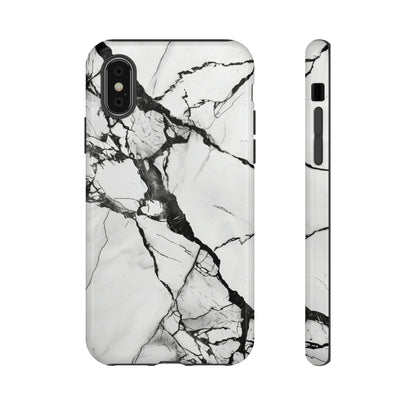 White Marble Phone Cases