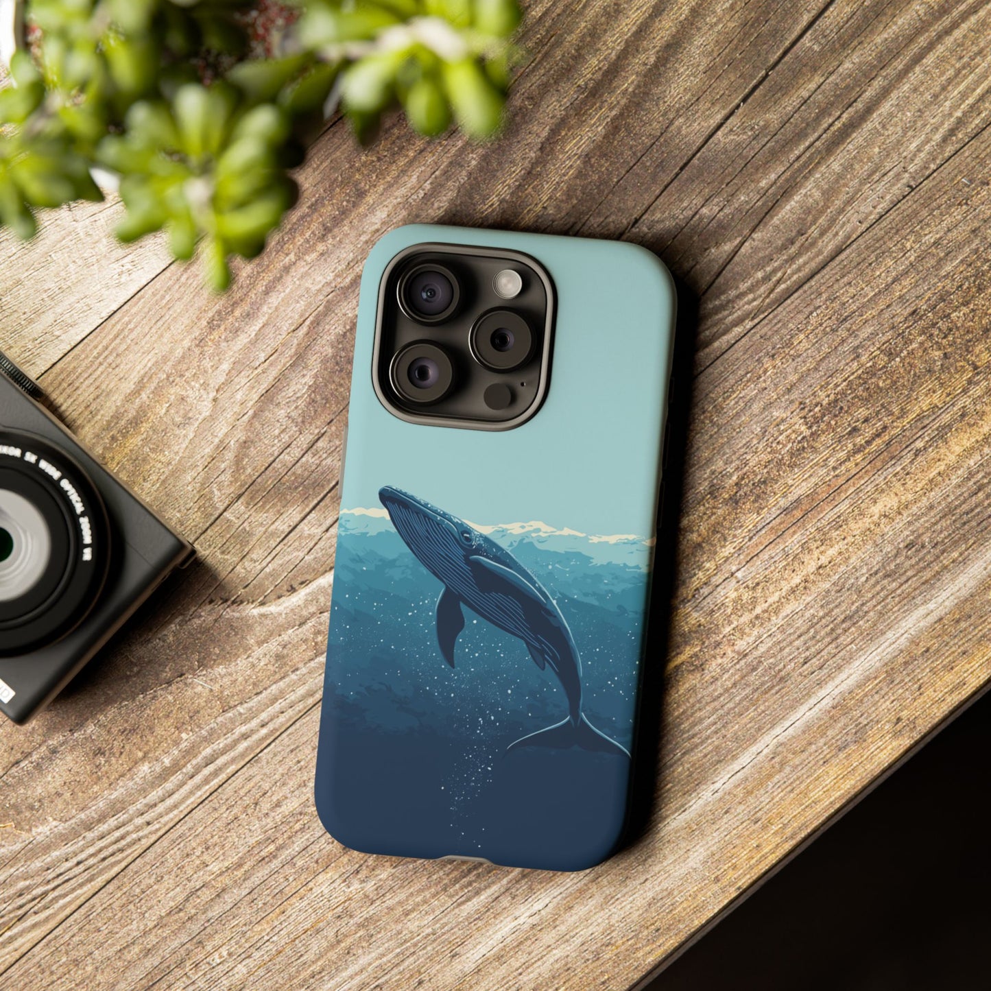 Blue Whale Phone Cases