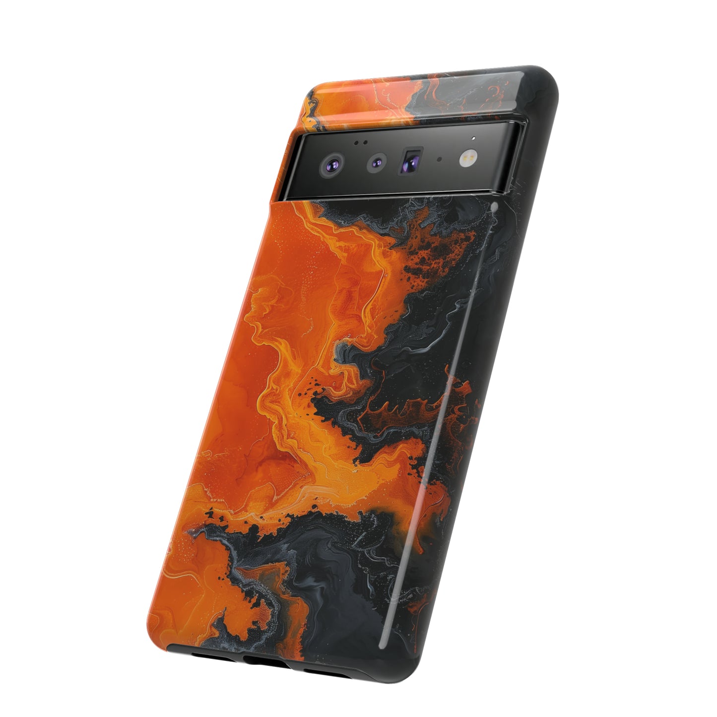 Abstract Lava Phone Cases