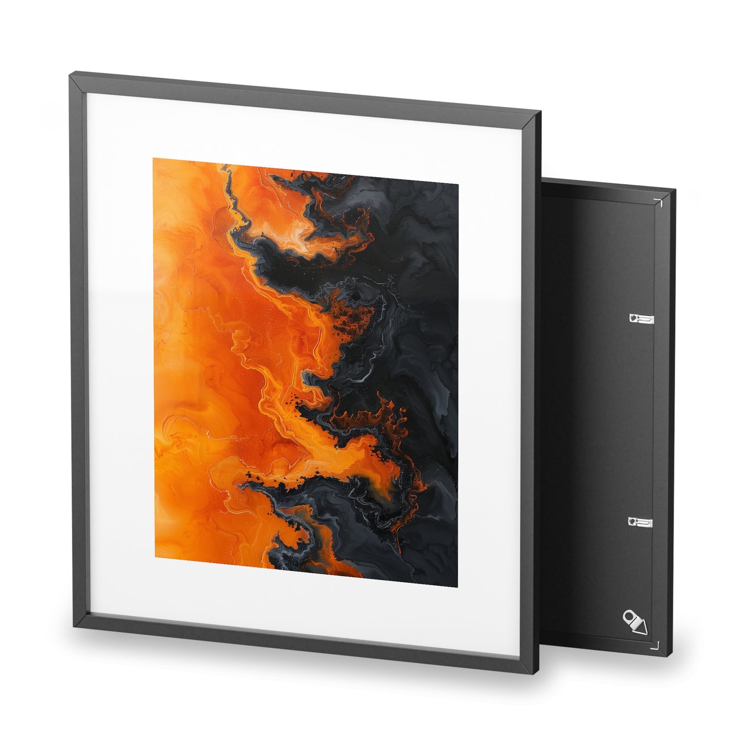 Wall Art, Abstract Lava on rock