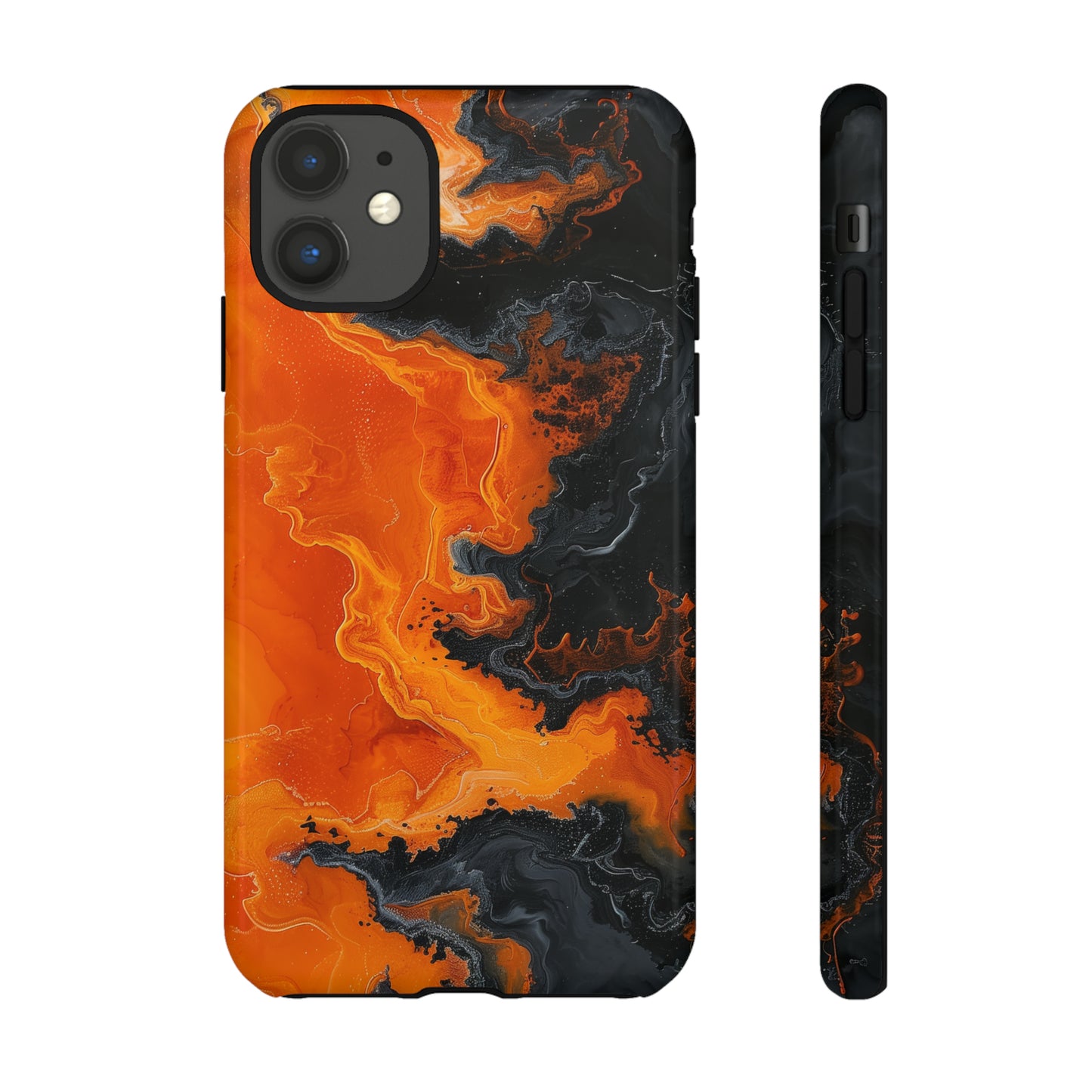 Abstract Lava Phone Cases