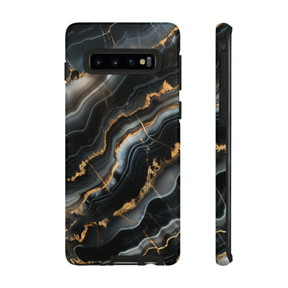 Black Marble Phone Cases