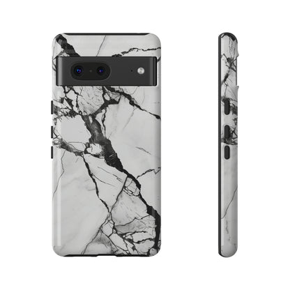 White Marble Phone Cases