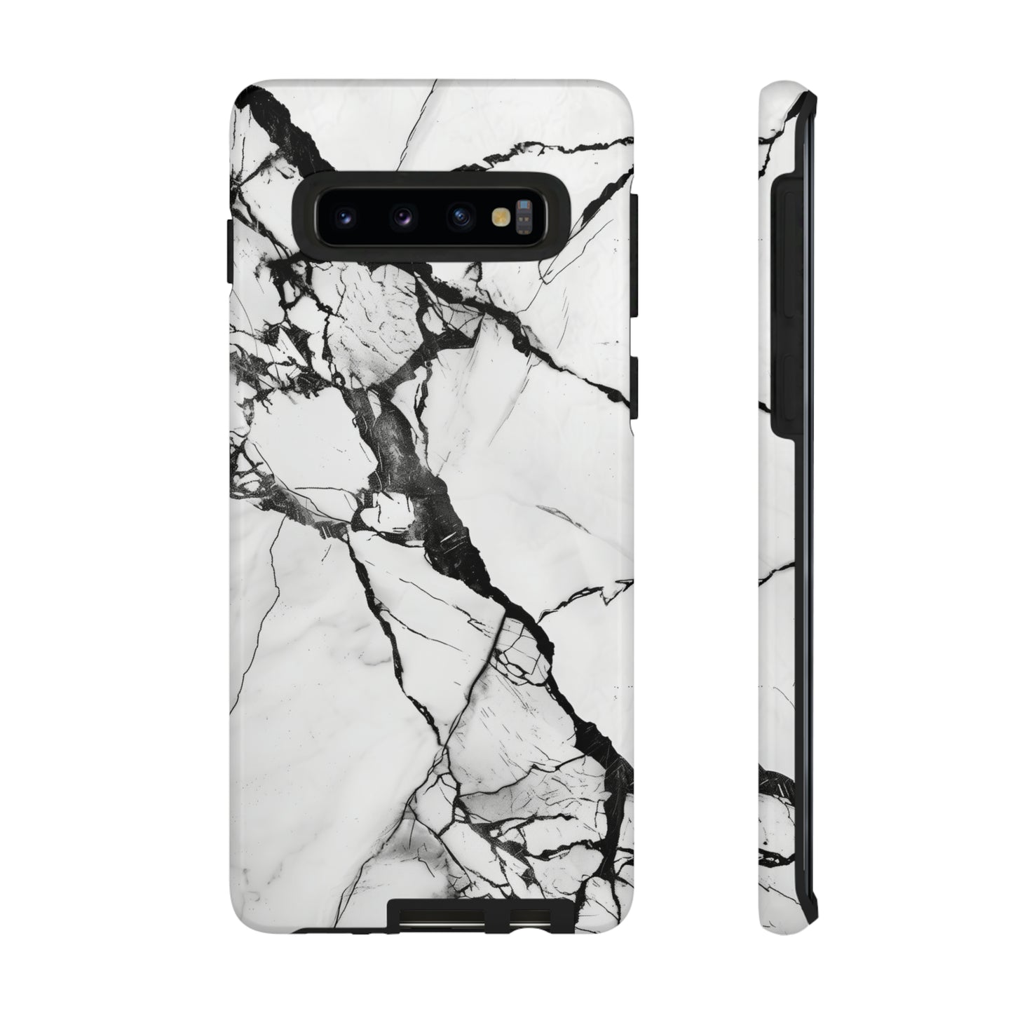 White Marble Phone Cases