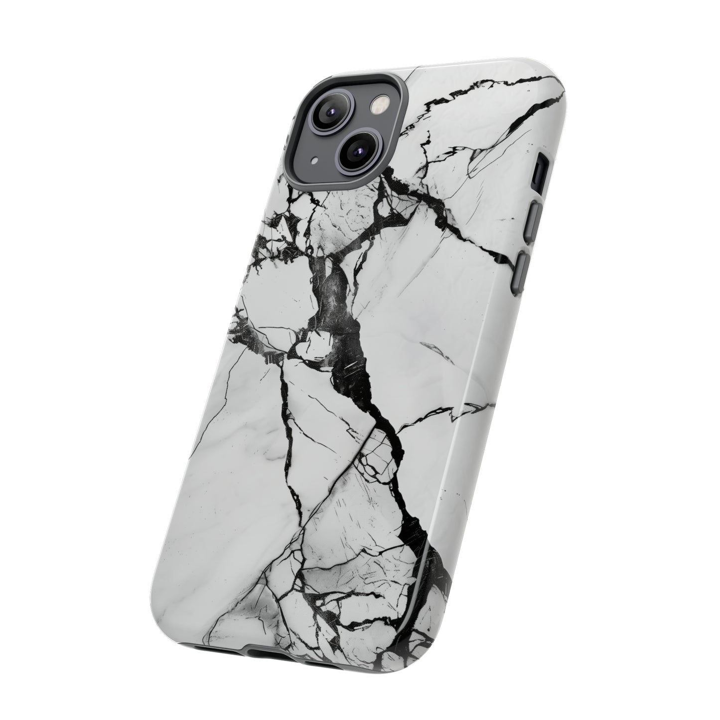 White Marble Phone Cases