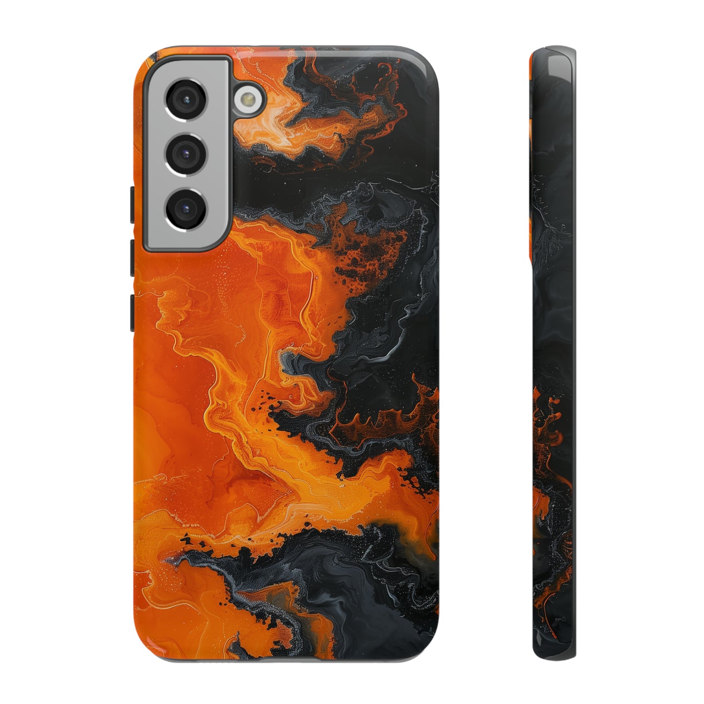 Abstract Lava Phone Cases