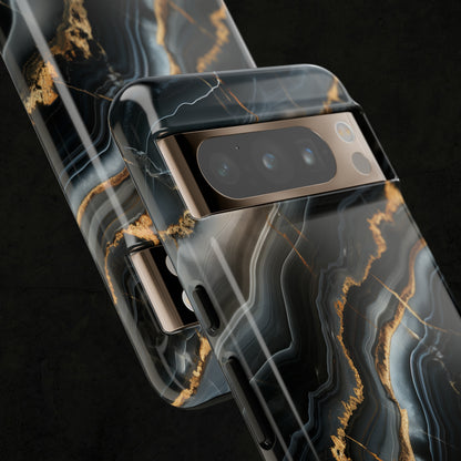 Black Marble Phone Cases