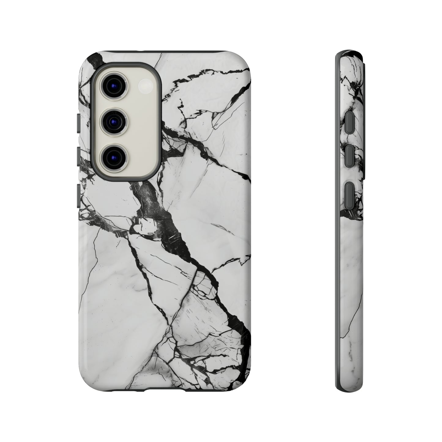 White Marble Phone Cases