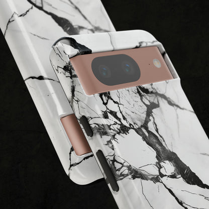 White Marble Phone Cases