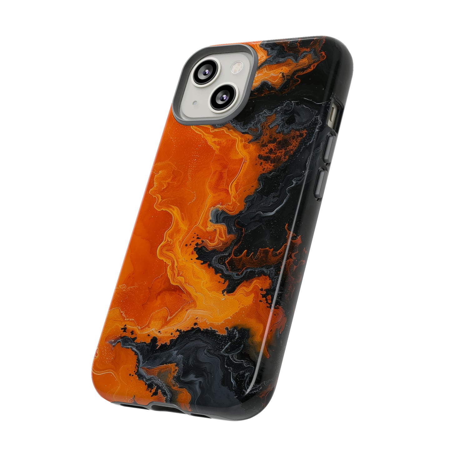 Abstract Lava Phone Cases