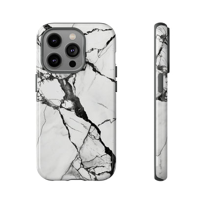 White Marble Phone Cases