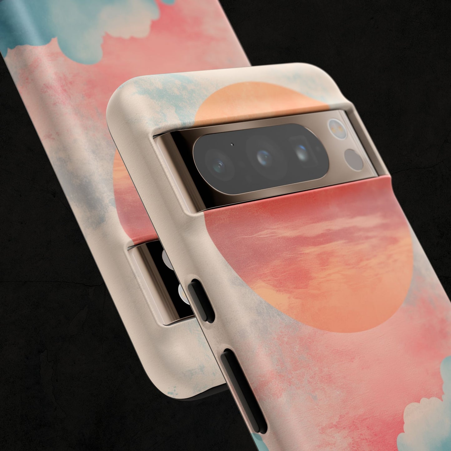 Abstract Sunset & Ocean Phone Cases