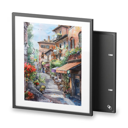 Framed rectangular Wall art posters - French Streetscape 2