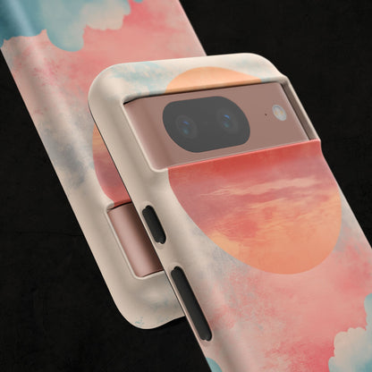 Abstract Sunset & Ocean Phone Cases