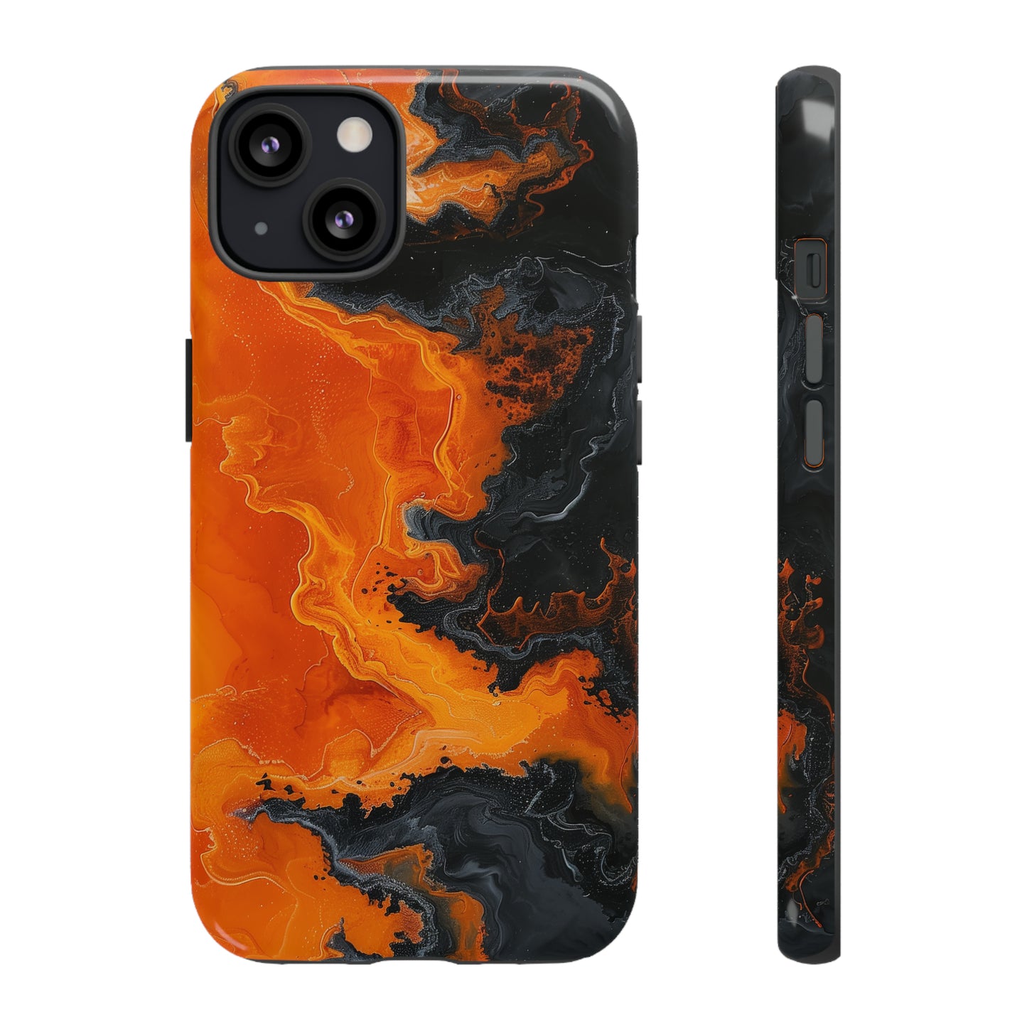 Abstract Lava Phone Cases