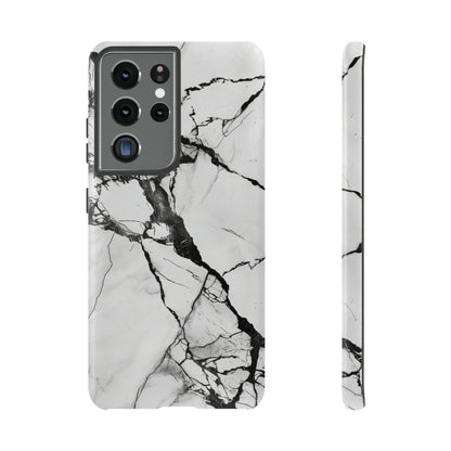 White Marble Phone Cases