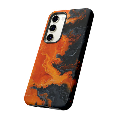 Abstract Lava Phone Cases