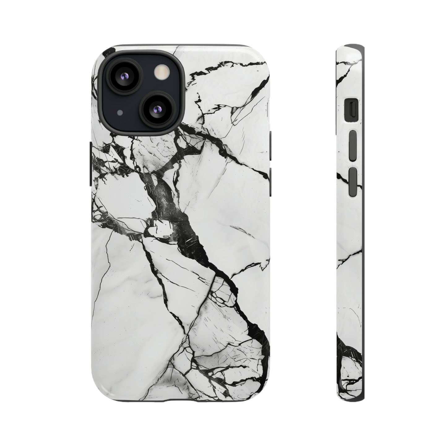 White Marble Phone Cases