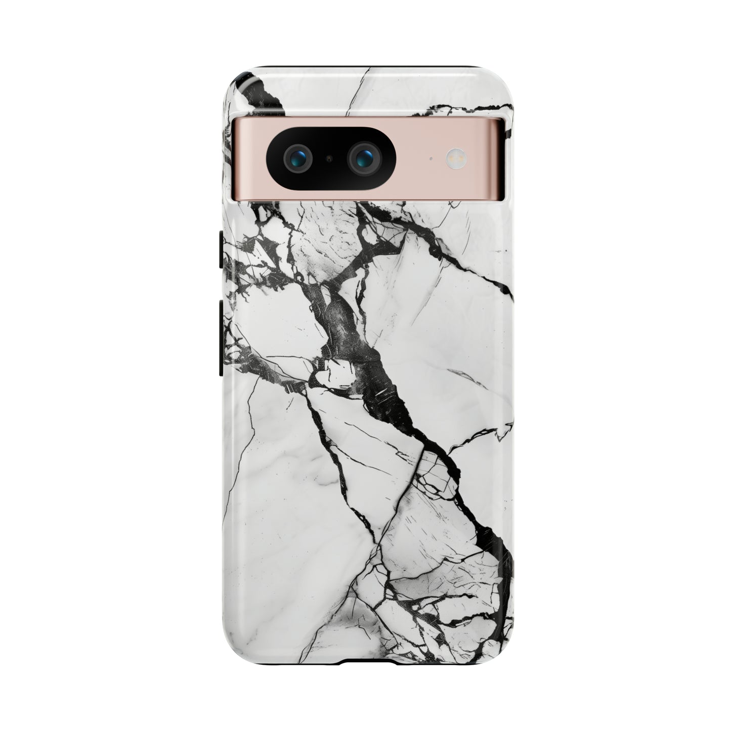White Marble Phone Cases