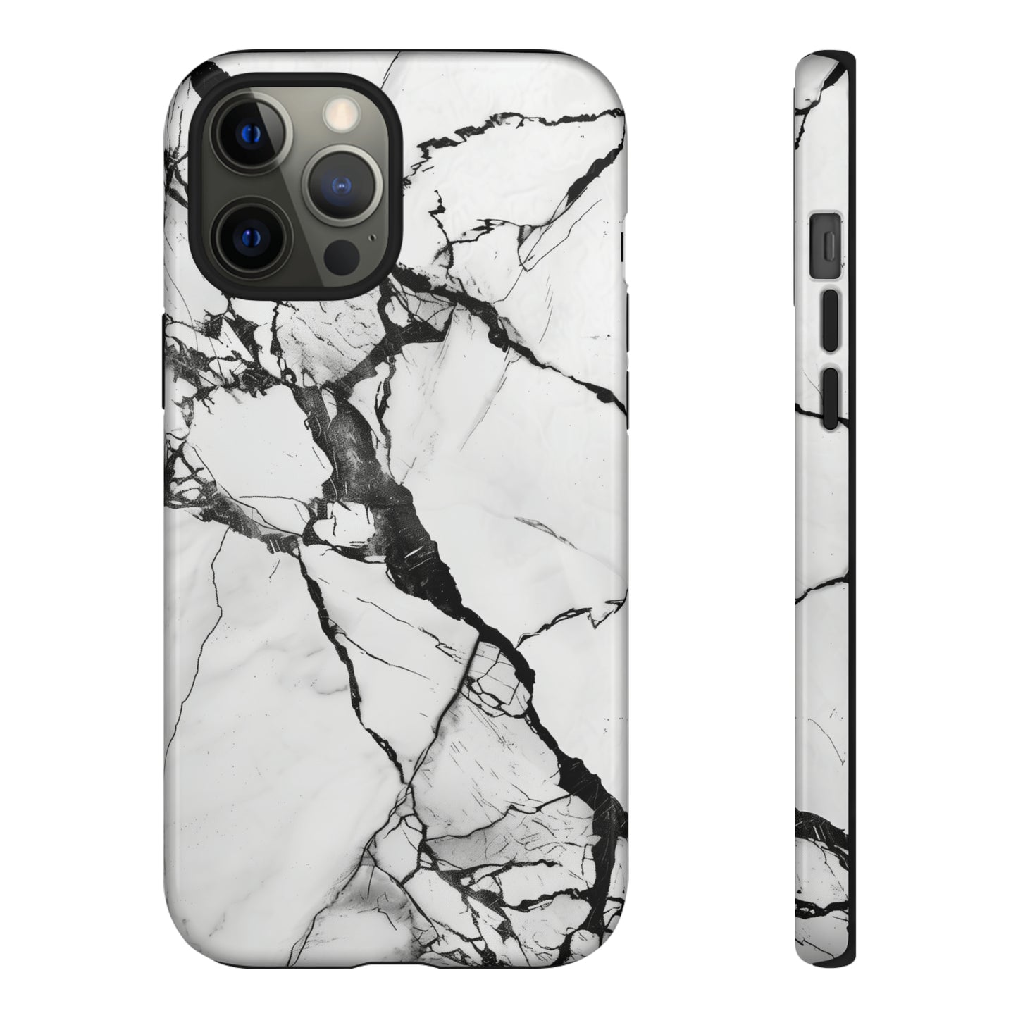 White Marble Phone Cases