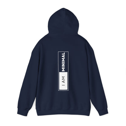 I am Minimal - Heavy Hooded Sweatshirt