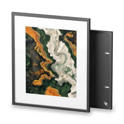 Wall Art, Abstract and Deformed Contours