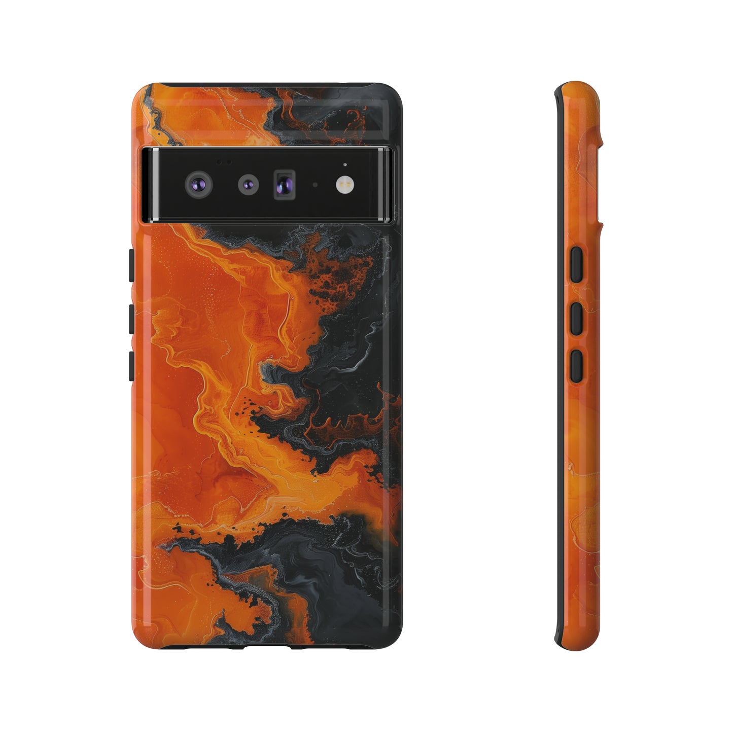 Abstract Lava Phone Cases