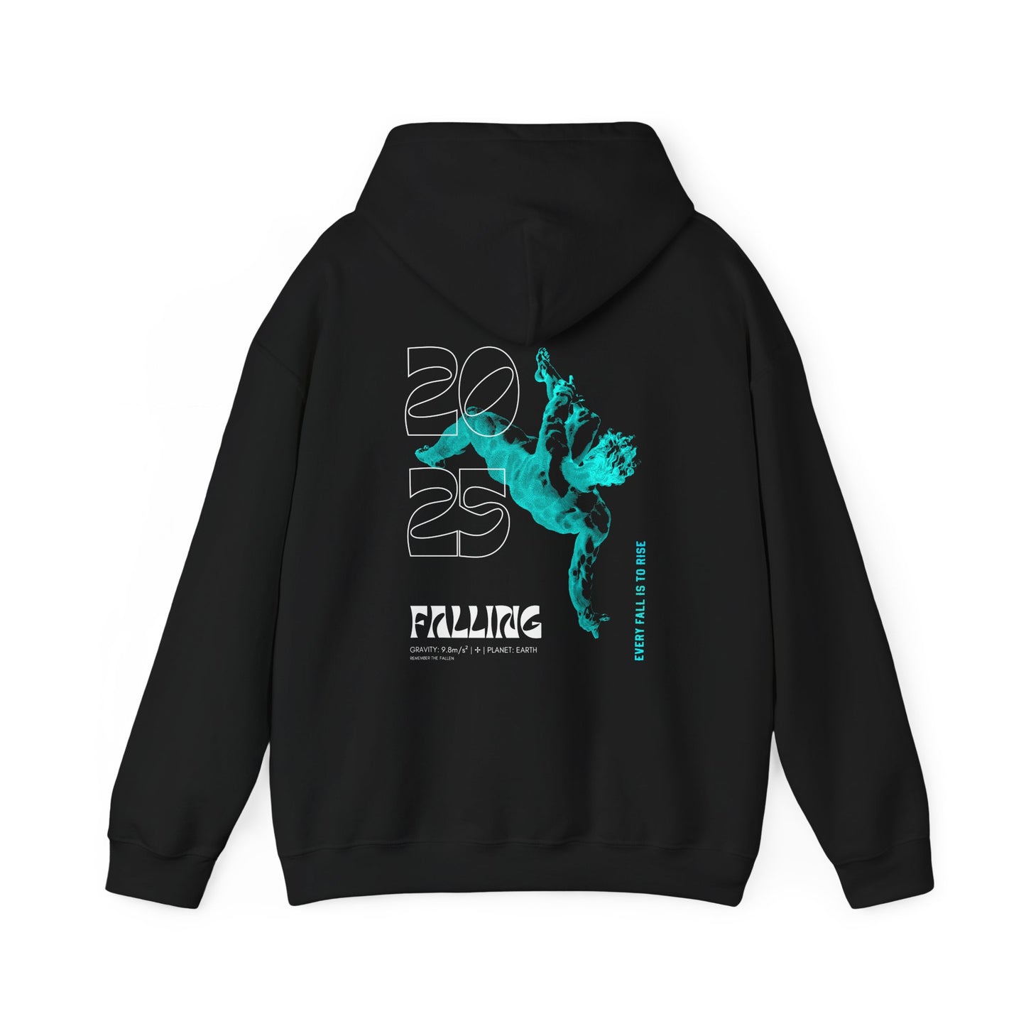 FALLING - Heavy Hooded Sweatshirt