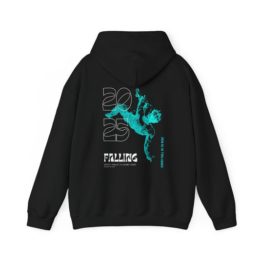FALLING - Heavy Hooded Sweatshirt