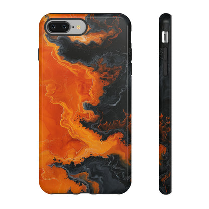 Abstract Lava Phone Cases