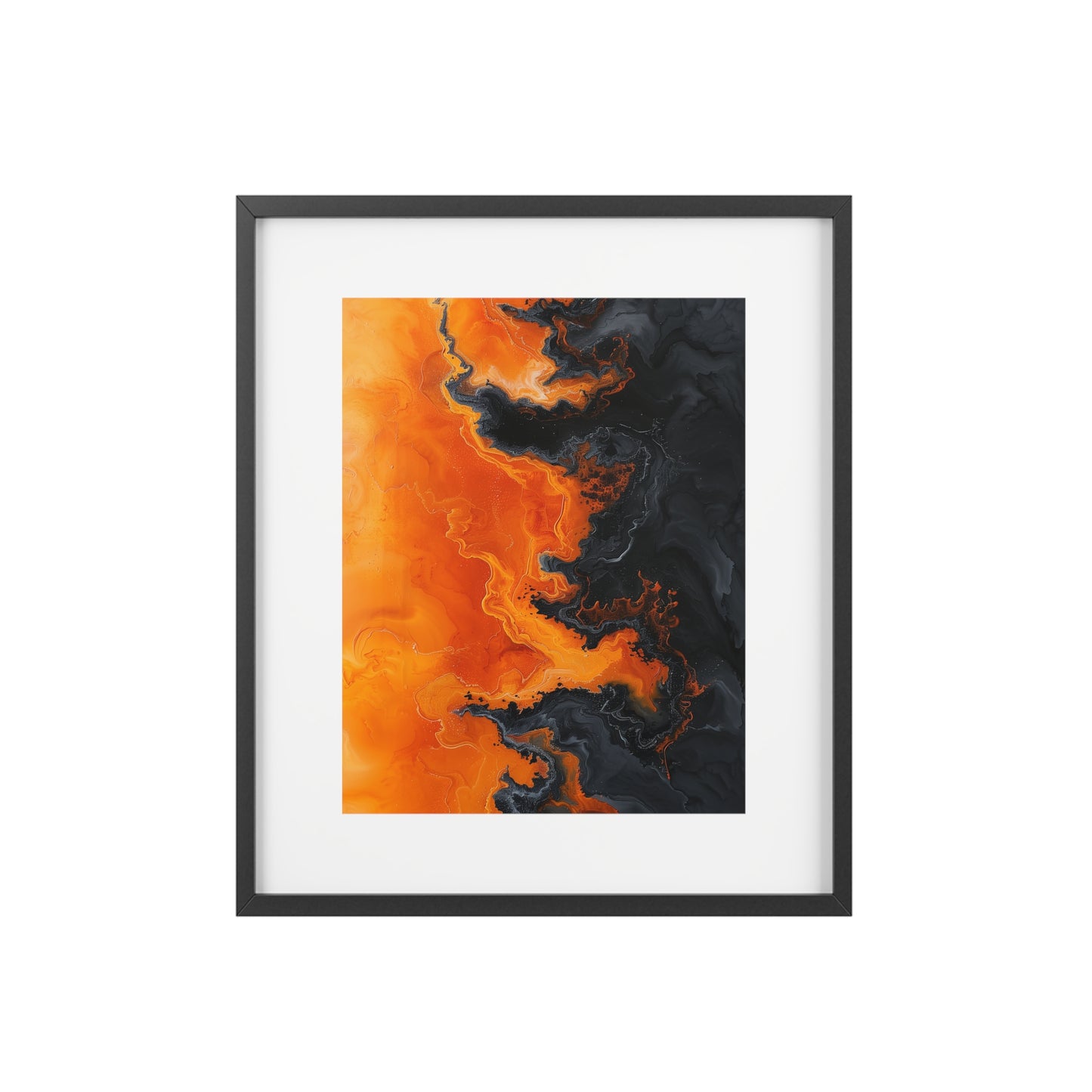 Wall Art, Abstract Lava on rock